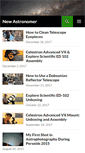 Mobile Screenshot of newastronomer.com